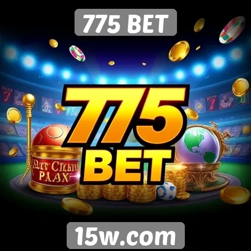 Diversidade de jogos disponíveis no 775 BET